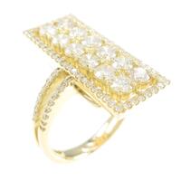 K18YG ダイヤモンドリング