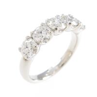 【リメイク】プラチナダイヤモンドリング 1．550ct・D・VVS2?VS2・3EXT?EXT