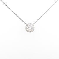 プラチナダイヤモンドネックレス 0．509ct・F・VS2・GOOD