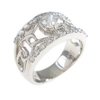 プラチナダイヤモンドリング 0．700ct・D・VVS2・オクタゴナルカット