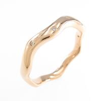 K18PG ダイヤモンドリング