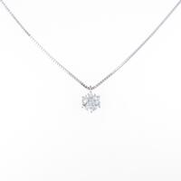 PT ソリティア ダイヤモンドネックレス