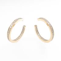 カルティエ ダイヤモンドピアス