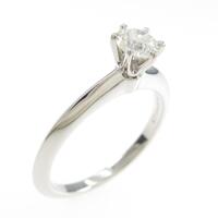 ティファニー クラシックソリティア リング 0．39ct・I・VS1・3EXT
