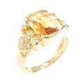 K18YG シトリンリング