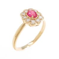 K18YG ルビーリング