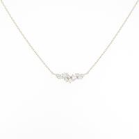 【リメイク】K18YG ダイヤモンドネックレス