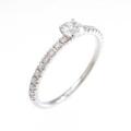 カルティエ エタンセル リング 0．19ct・D・VVS1・3EXT