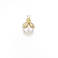 ビジュードエム ビー シロチョウパールピアス 片耳