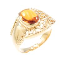 K18YG シトリンリング