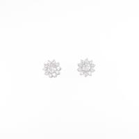 【リメイク】K18WG ダイヤモンドピアス