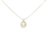 【新品】K18YG ダイヤモンドネックレス 0．213ct・G・SI2・GOOD