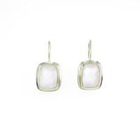 K18YG ローズクォーツピアス