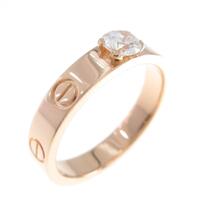 カルティエ ミニラブリング ソリテール 0．26ct・D・VVS1・EXT