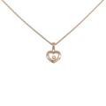 ショパール ハート ダイヤモンドネックレス