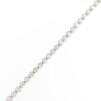 K18WG ダイヤモンドブレスレット