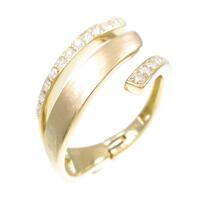 K18YG ダイヤモンドリング