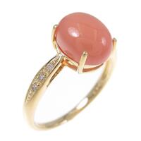 K18YG ロードクロサイトリング