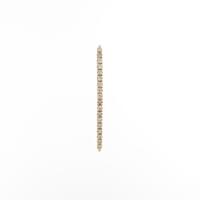 ヒロタカ ゴッサマー ロングバー ピアス 片耳