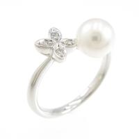 ミキモト フラワー アコヤパールリング