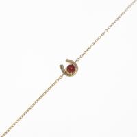 ヴァンドーム ガーネットブレスレット