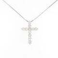 PT クロス ダイヤモンドネックレス