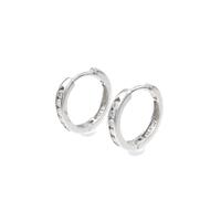 K18WG ダイヤモンドピアス