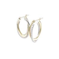 K14YG／K14WG キュービックピアス