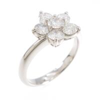 PT フラワー ダイヤモンドリング