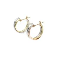 【新品】K18YG／PT／K18PG ピアス