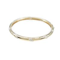 K18YG ダイヤモンドバングル