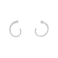 【リメイク】K18WG ダイヤモンドピアス