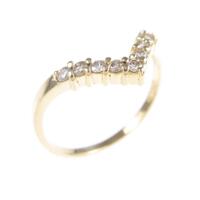 K18YG ダイヤモンドリング