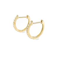 K18YG ダイヤモンドピアス