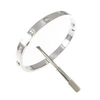 カルティエ ラブブレスレット ハーフダイヤ 6P