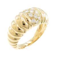 K18YG ダイヤモンドリング