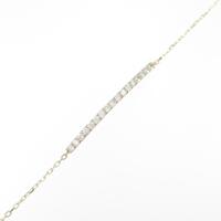 【リメイク】K18YG ダイヤモンドブレスレット