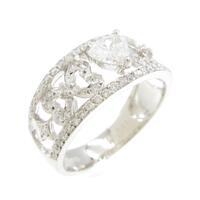 PT ハート ダイヤモンドリング