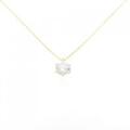 【リメイク】K18YGダイヤモンドネックレス 0.695CT H I1 GOOD