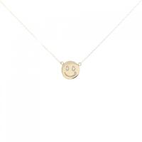 4゜C スマイル ダイヤモンドネックレス