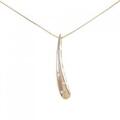 K18PG ダイヤモンド ネックレス 0.04CT