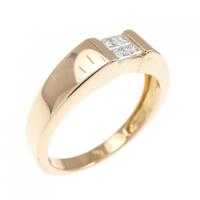 K18PG ダイヤモンド リング 0.20CT