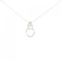 K18WG ダイヤモンド ネックレス