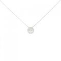 K18WG ダイヤモンド ネックレス 0.07CT