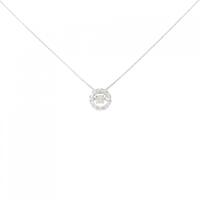 K18WG ダイヤモンド ネックレス 0.07CT
