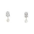 K18WG ダイヤモンド ピアス 0.50CT