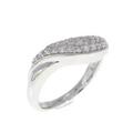 K18WG ダイヤモンド リング 0.42CT