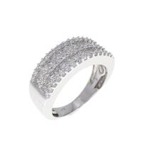 K18WG ダイヤモンド リング 1.00CT