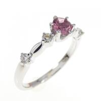 K18WG トルマリン リング 0.211CT