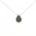 K18WG/K18BG ダイヤモンド ネックレス 1.17CT